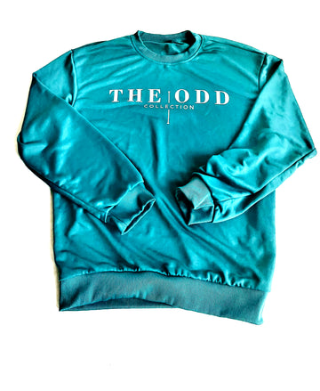 Green ODD COLLECTION Crew neck Sweatshirt Unisex