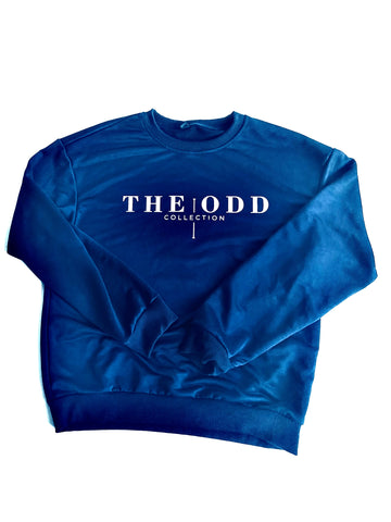 Dark Blue ODD COLLECTION Crewneck Sweatshirt Unisex
