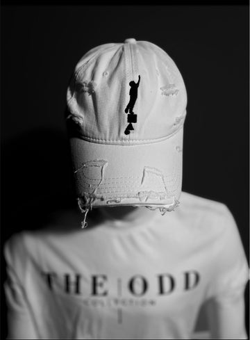 DISTRESSED ODD COLLECTION BASEBALL CAP