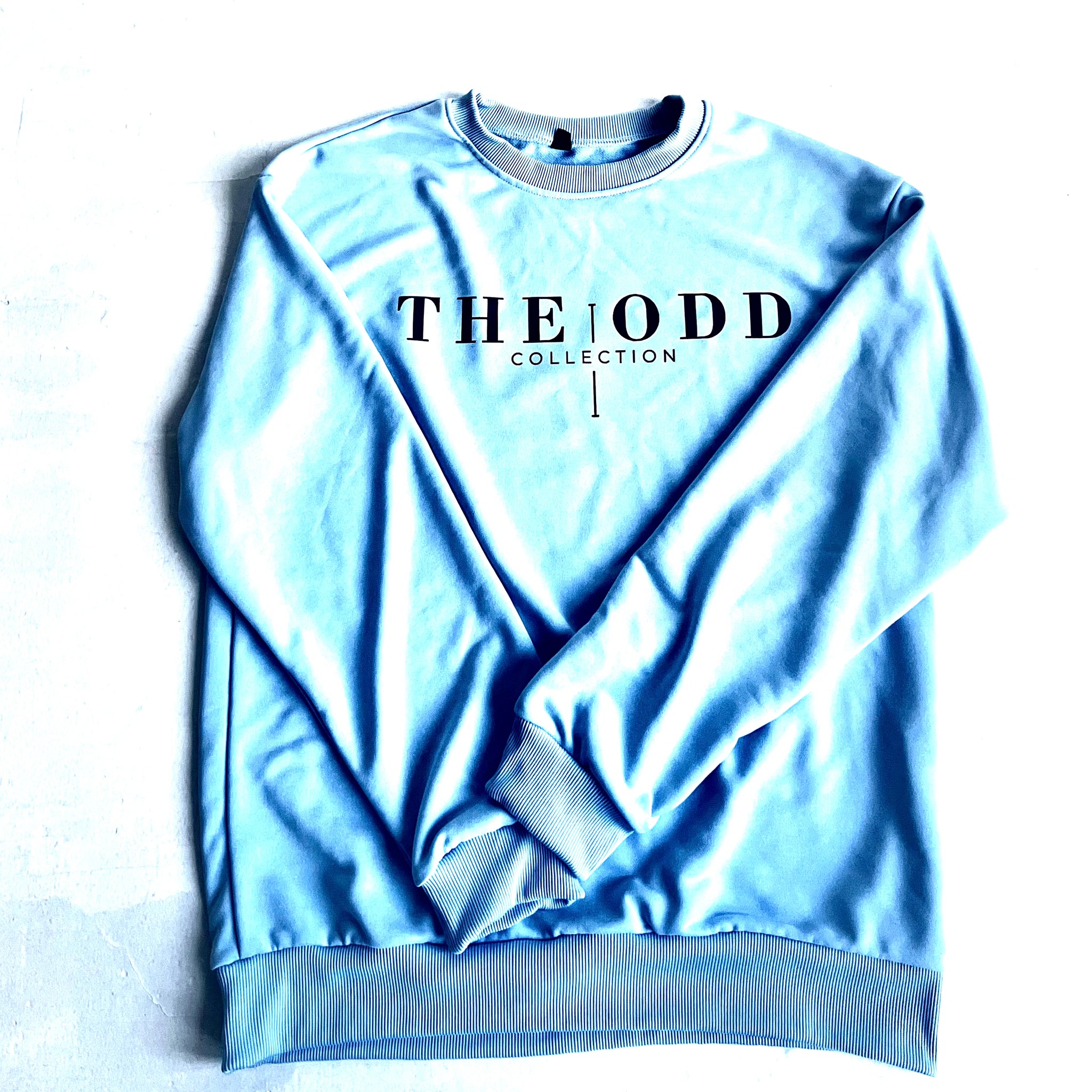 Light Blue ODD COLLECTION Crewneck Sweatshirt Unisex