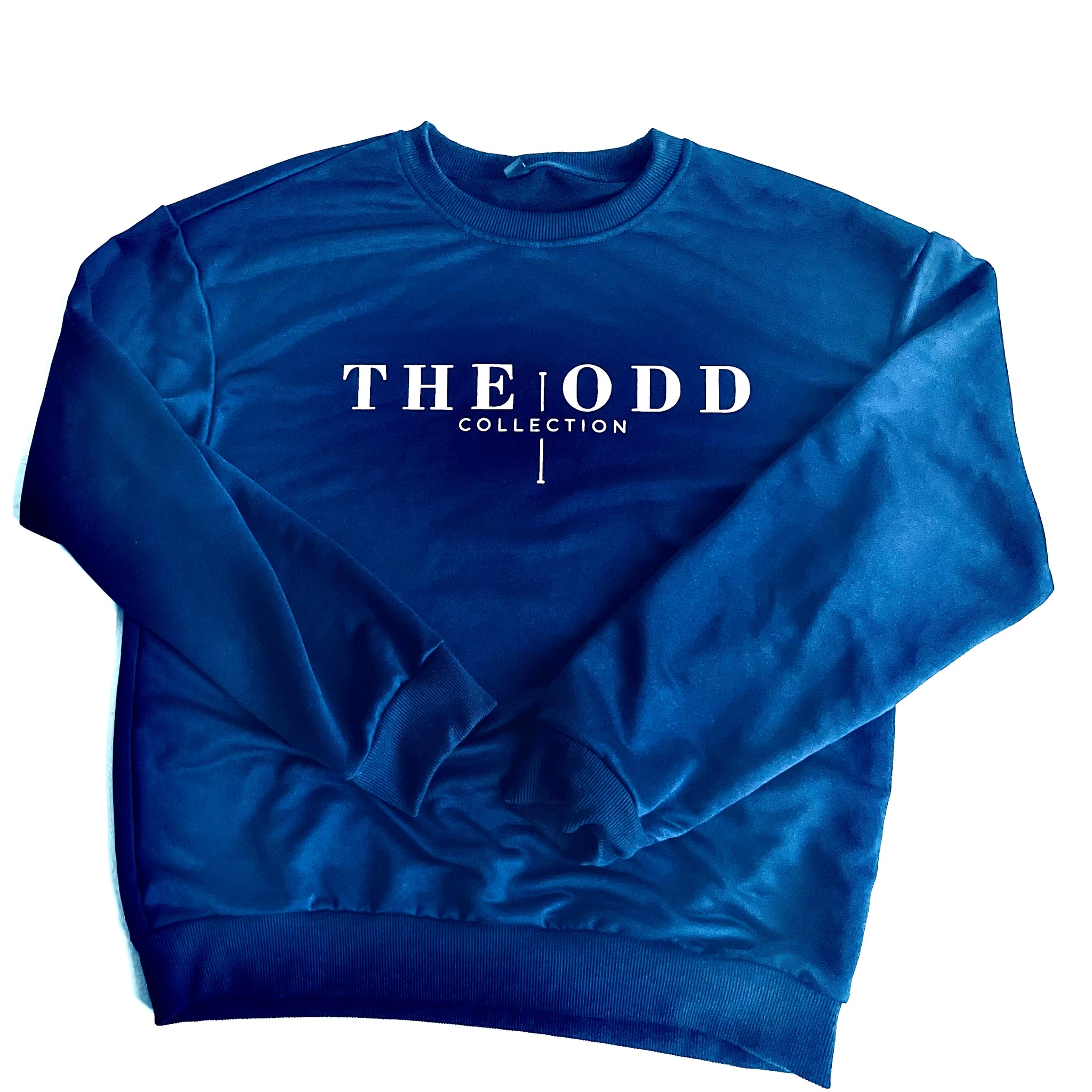 Dark Blue ODD COLLECTION Crewneck Sweatshirt Unisex