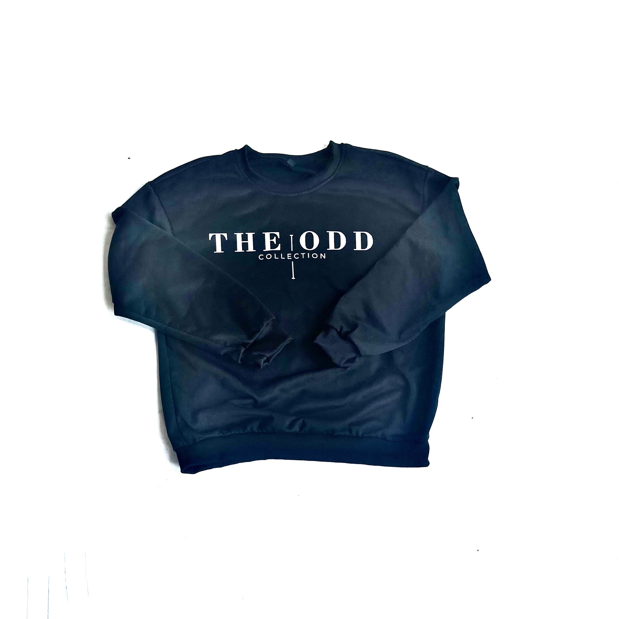 Black ODD COLLECTION Crewneck Sweatshirt Unisex