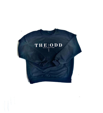 Black ODD COLLECTION Crewneck Sweatshirt Unisex
