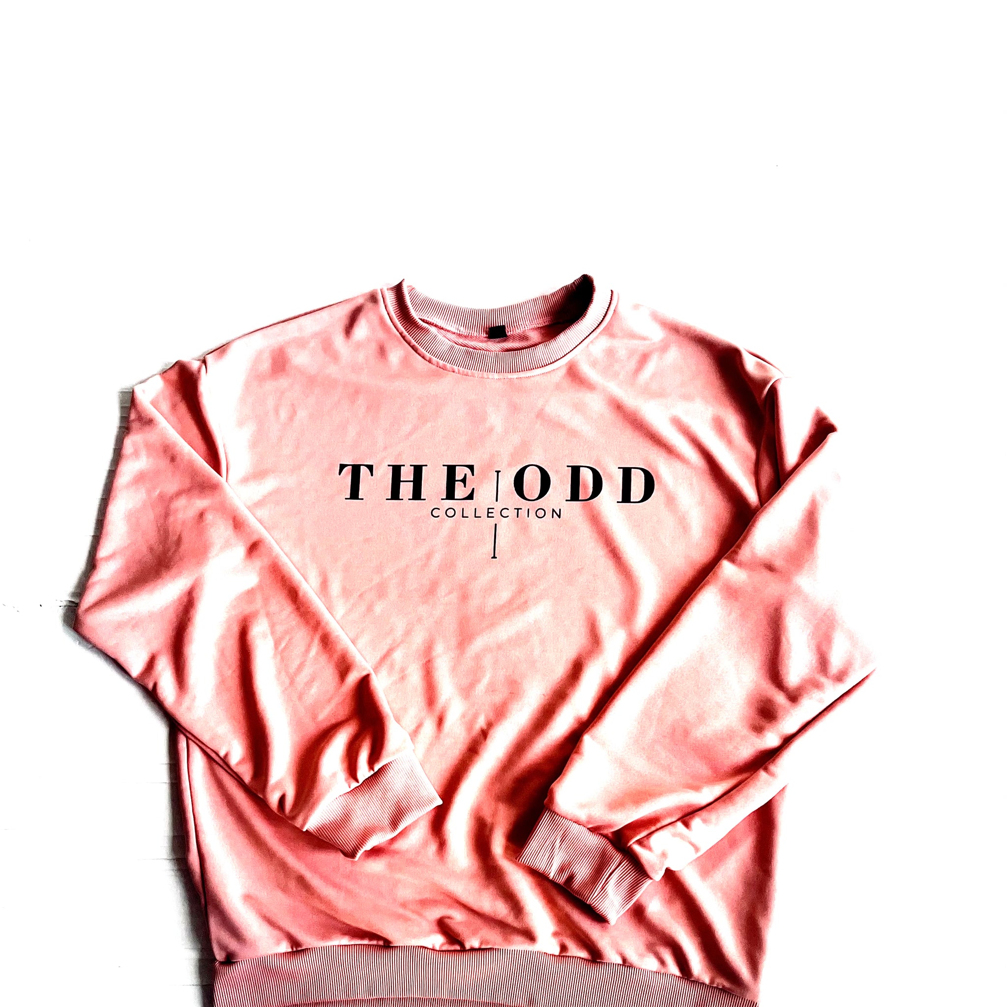 Pink ODD COLLECTION Crewneck Sweatshirt Unisex